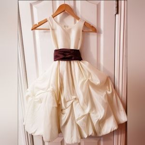 Little Girl's Formal Gown & Shoes